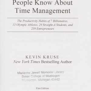 15 secrets successful people know about time management